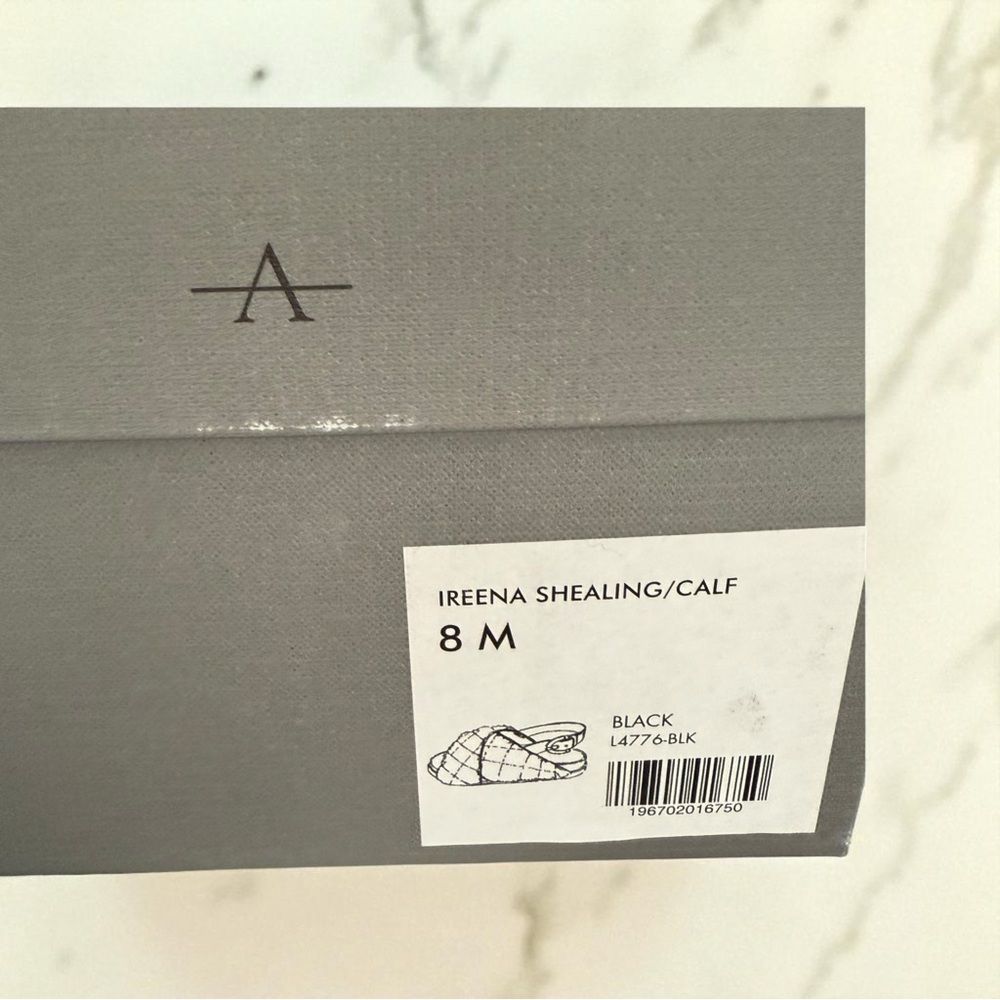 Nwt And Box Aquatalia Ireena Shealing/Calf Fur Slippers With Dust Bag Size 8m — image 4 of 8
